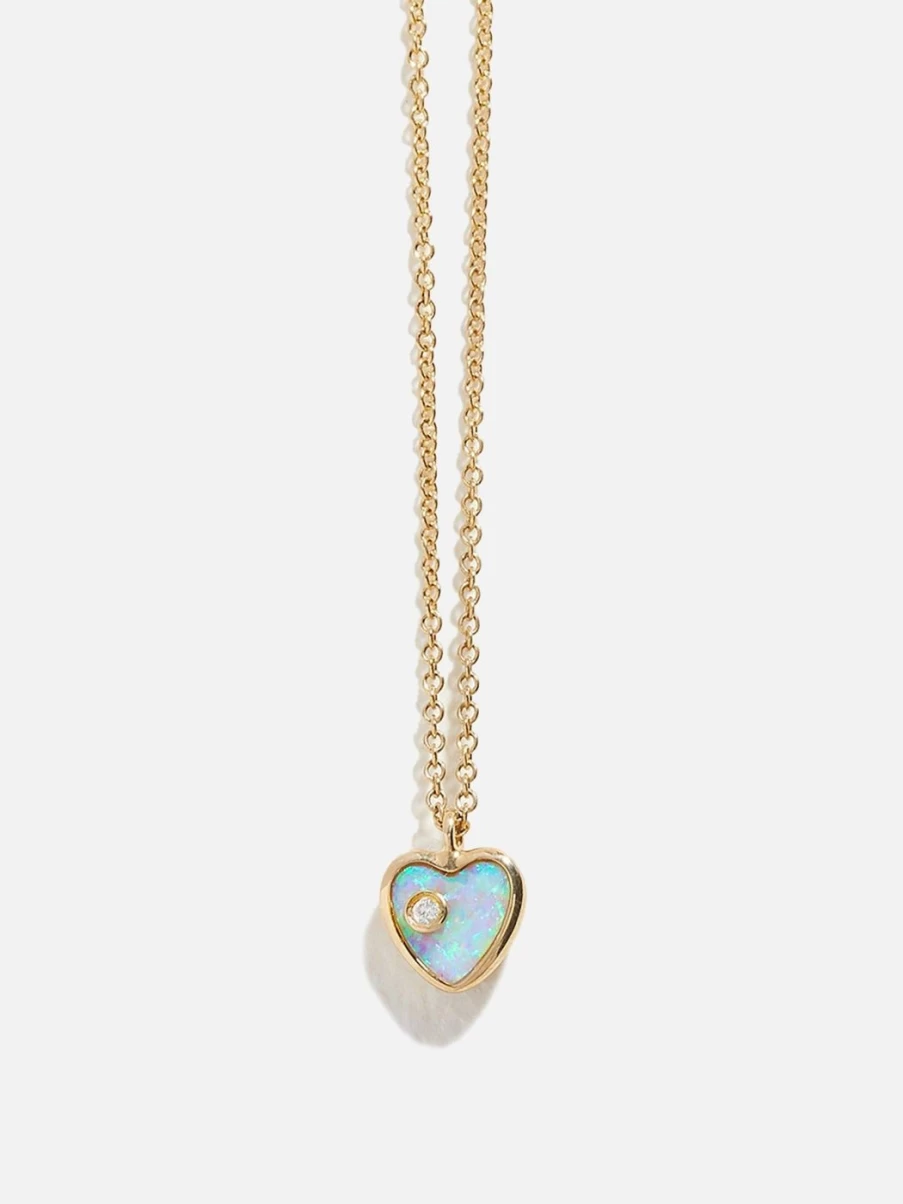Pamela Love Sterling Silver Inlay Heart Pendant Necklace - Elegant Jewelry Gift